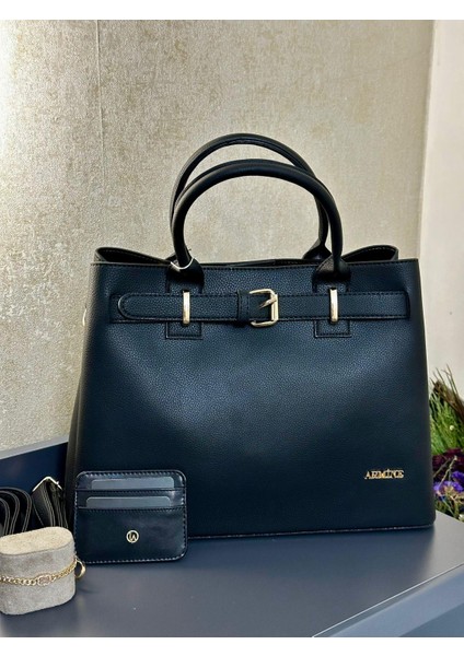 Kartlık ve Bileklik Hediyeli El ve Kol Çantası Omuz Çantası VS.BLKT.0131