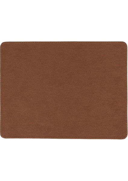 Deri El Yapımı Dikişli Mousepad, Isim Yazılabilir Ofis Hediyesi,