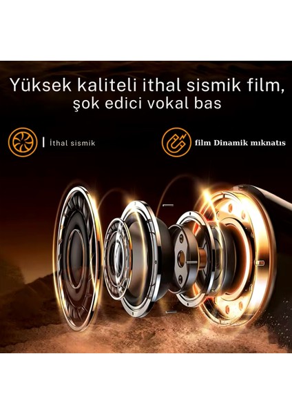 Intercom Yeni 2025 Model Su Geçirmez Motosiklet Kask Intercom Kulaklık Seti - Bluetooth 5.3, Rgb