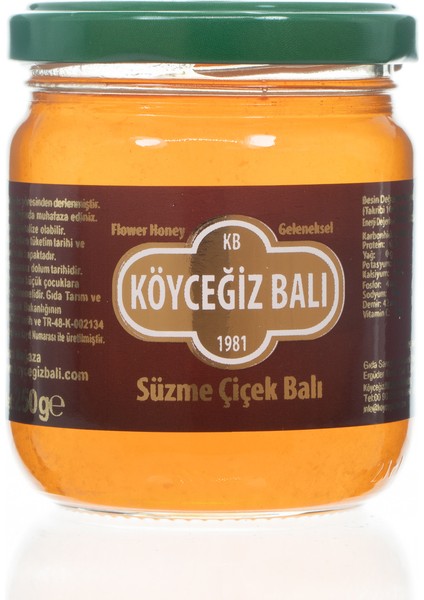 Çiçek Balı 250 G Cam Kavanoz