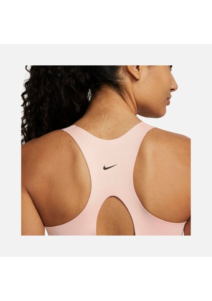 Nke Dri-Fit Alpha High-Support Padded Zip Training Kadın Pembe Pedli Spor Sütyen Bra DD0436-610 fırsatları