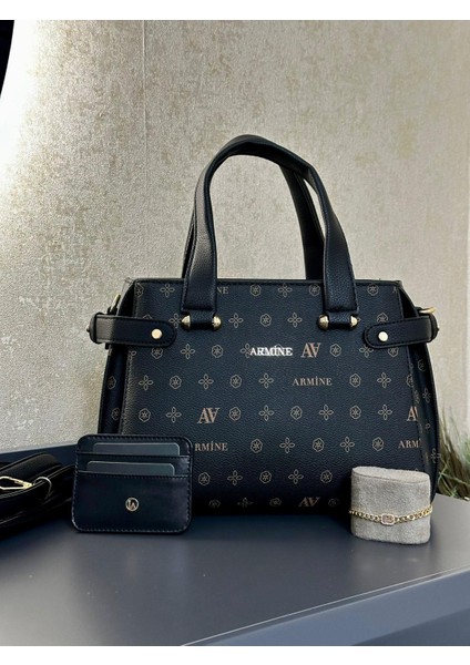 Kartlık ve Bileklik Hediyeli El ve Kol Çantası Omuz Çantası VS.BLKT.0136 modelleri