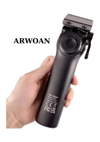 001 Profesyonel Berberler Için Karbon Çelik Bıçak Saç Kesme Makinesi 9000RPM, LED Ekran fiyatları