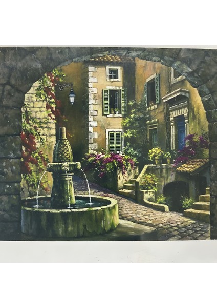 5d Yapışan Boncuk Goblen 30 x 40 cm Mozaik Tablo Pano 60207