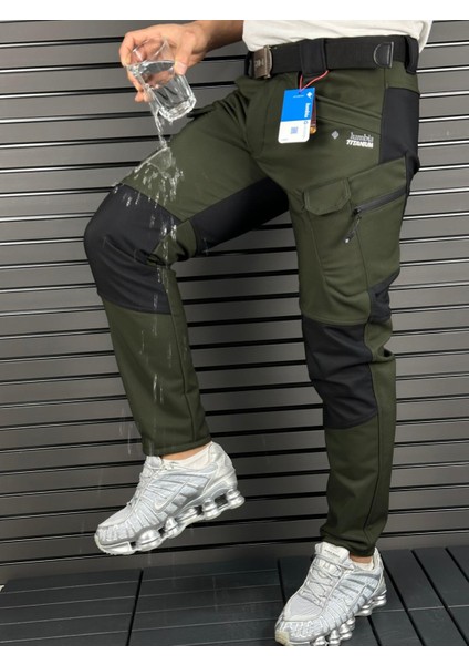 al Outdoor Kargocep Cargocep Içipolarlı 7cepli Softjel Sıvı ve Rüzgar Geçirmez Kışlık Pantolon