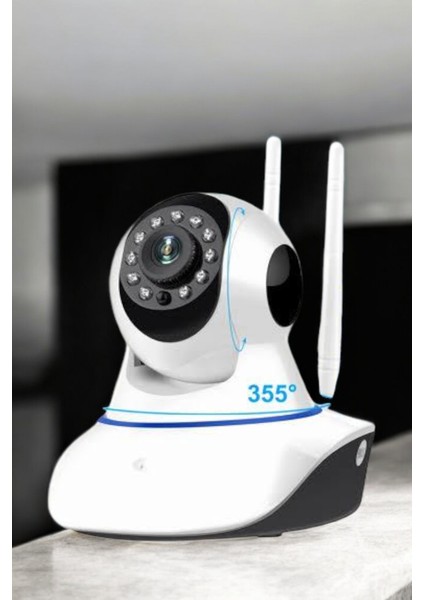 Ev Kamerası Wifi Kamerası Video Kayıt Çift Yönlü Hareket Sensörü Bebek