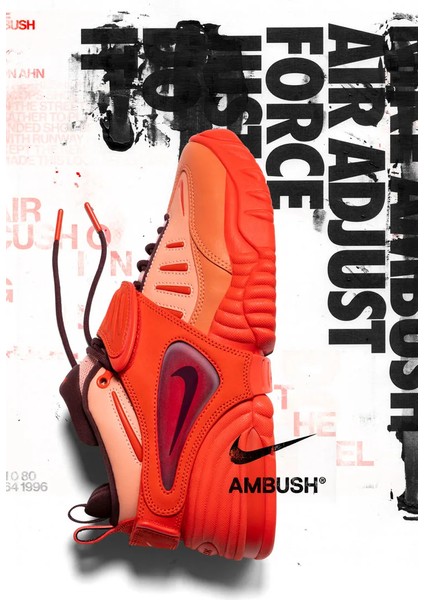 Air Adjust Force x Ambush® Light Madder Limited Edition Crush Erkek Ayakkabı DM8465-800