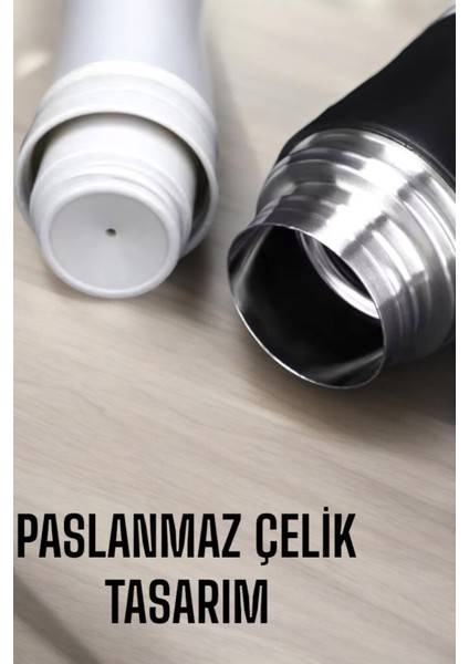 Şık ve Dayanıklı 3 Bardaklı Termos Seti Uzun Süre Isı Koruma Özellikli