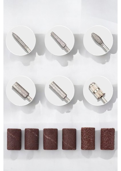 Protez Tırnak Manikür ve Pedikür Seti Elektrikli modelleri