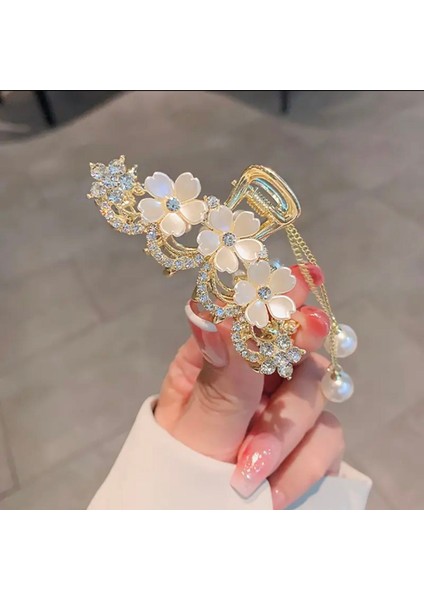 Çiçekli Mandal Toka