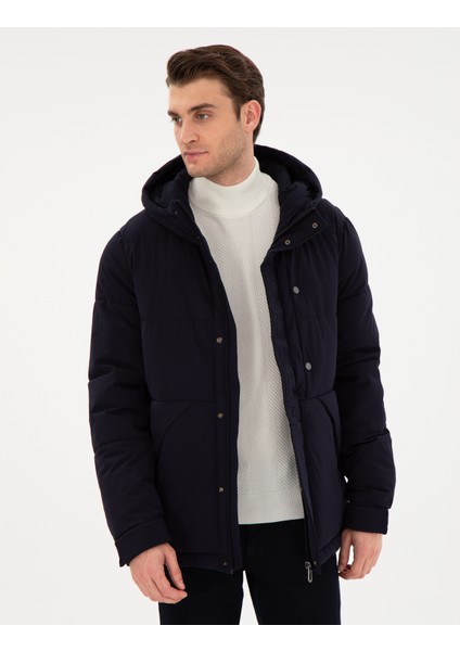 Erkek Lacivert Regular Fit Mont 50292540-VR033
