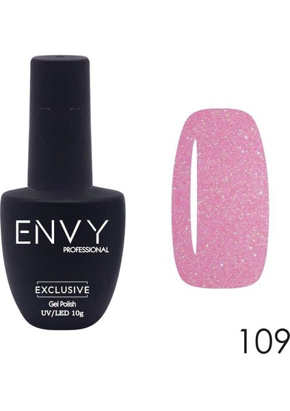 Kalıcı Oje Exclusive Parlak Şeker Pembe 10gr No:109