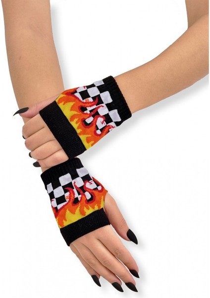 Anime Trasher Dama Desen Eldiven