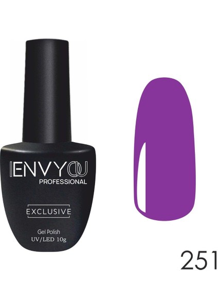 Kalıcı Oje Exclusive Seçkin Mor 10gr No:251