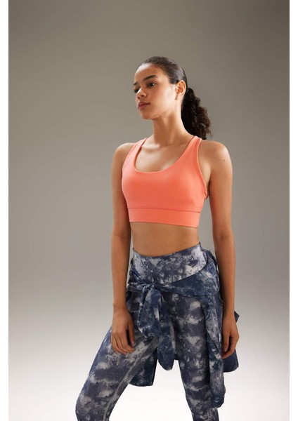 Fit Bisiklet Yaka Sporcu Bra B4575AX24SP