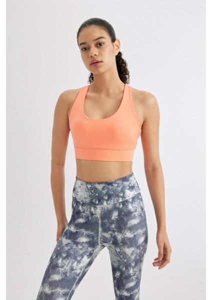 Fit Bisiklet Yaka Sporcu Bra B4575AX24SP