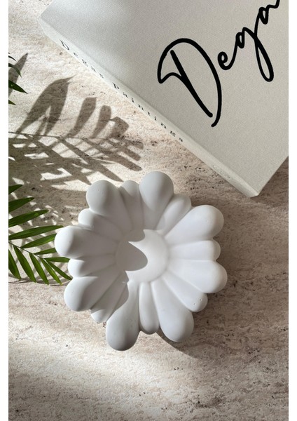 Şık Iskandinav Esintili Dekoratif Beton Kase, Takı Organizer