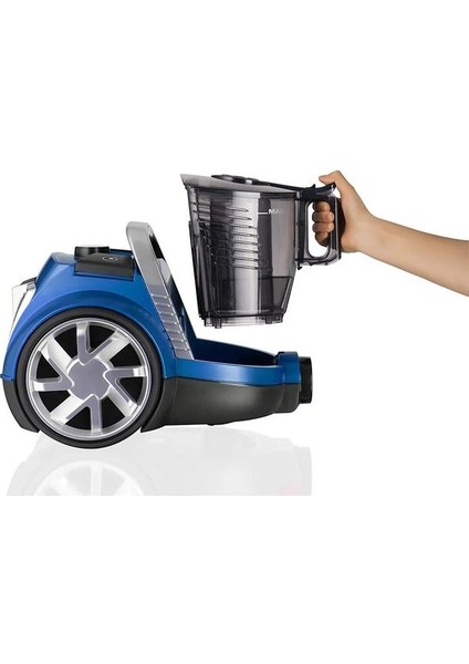 Üstün Çekim Gücü Turbo Başlıklı Hepa Filtreli Cyclone Max Teknolojili Premium Torbasız Süpürge 750W, fırsatları