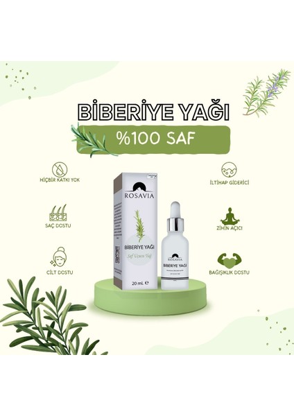 Biberiye Yağı 20 ml