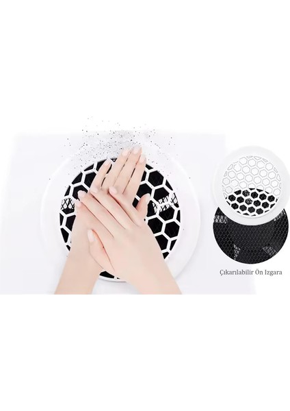 Tek Fanlı Güçlü Manikür Tırnak Toz Toplayıcı 100W fırsatları