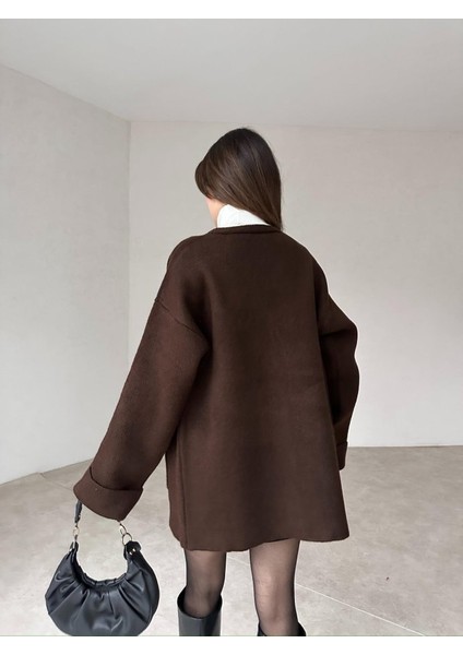 Oversize Basic Hırka