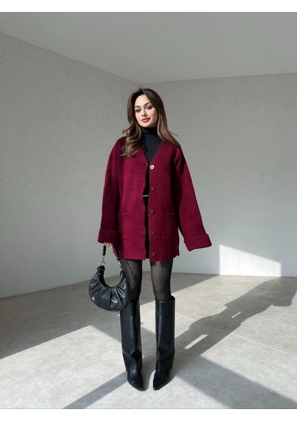 Oversize Basic Hırka