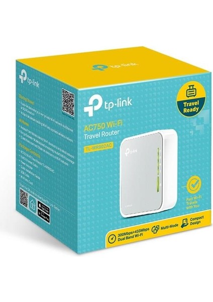TL-WR902AC AC750 Mını Router modelleri