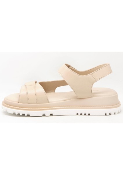 Rch M15 Bej Bayan Sandalet Terlik Sandalet modelleri