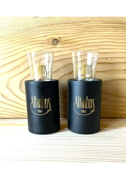 2 Adet Altıbaş Ehlikeyf ve 2 Adet Altınbaş Rakı Bardağı