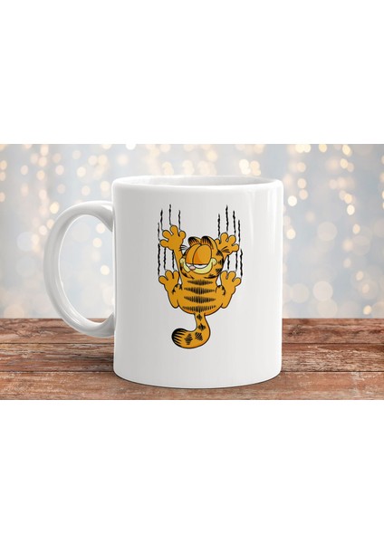 Garfield Baskılı Hediyelik Porselen Kupa Bardak fiyatları
