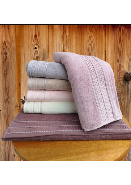 Destan Luxury Serisi 6 Adet El Yüz Havlusu 50X90 cm