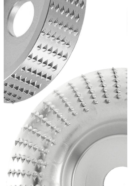 Ahşap Taşlama Törpüleme Diski Oyma Eğe Ahşap 115 mm Avuç Taşlama Kesme Oval ve Açılı (2 Adet