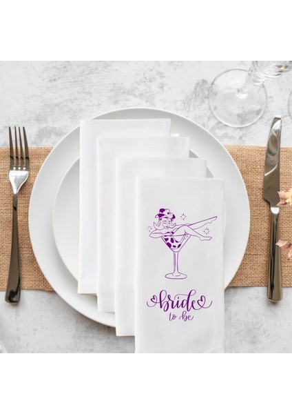 Baskılı Söz Düğün Nişan Doğum Günü Özel Gün Peçetesi Sunum Peçetesi 20 Adet