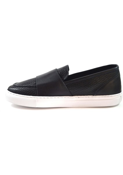 100139 Soft Deri Lacivert Loafer Erkek Ayakkabı