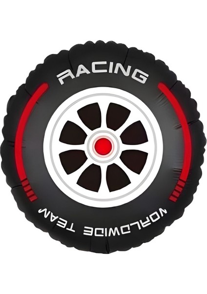 Yarış Lastiği Şekilli Folyo Balon 1 Adet