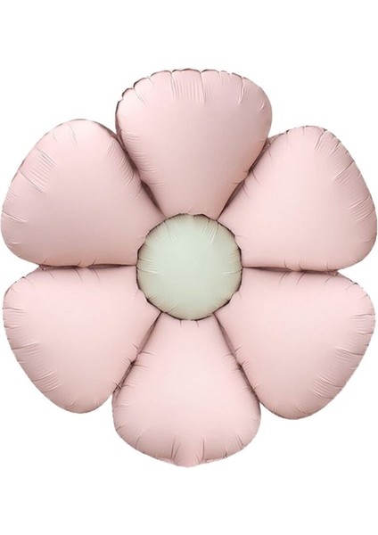 Retro Pembe Papatya Folyo Balon 1 Adet