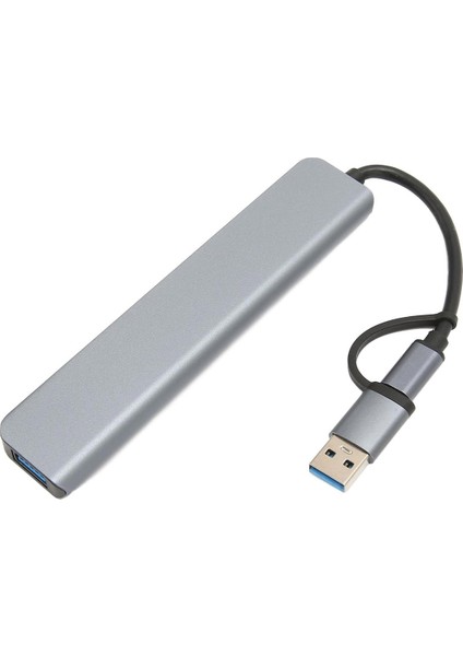 Type-C 7in1 USB 3.0 Hub, Usb/type-C To USB A, USB C Macbook Uyumlu Çevirici,