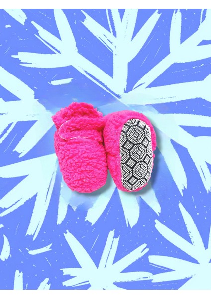 Bebek Pandufu, Kaydırmaz Taban, Terletmeyen Pamuk Astarlı, Ev Patiği