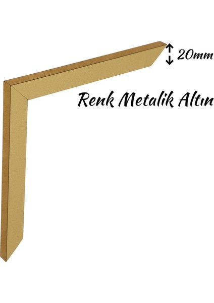 Puzzle Çerçevesi 1000 Parça Ölçü 66CM x 48CM Metalik Altın Renk Çerçeve Ön Kısmında Kırılmaz Pleksi modelleri