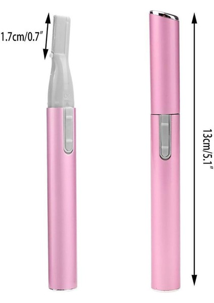 Burun Kıl Alma Tüy Alma Bakım Makinesi Seyehat Tipi Epilatör Cihazı Pembe indirimleri
