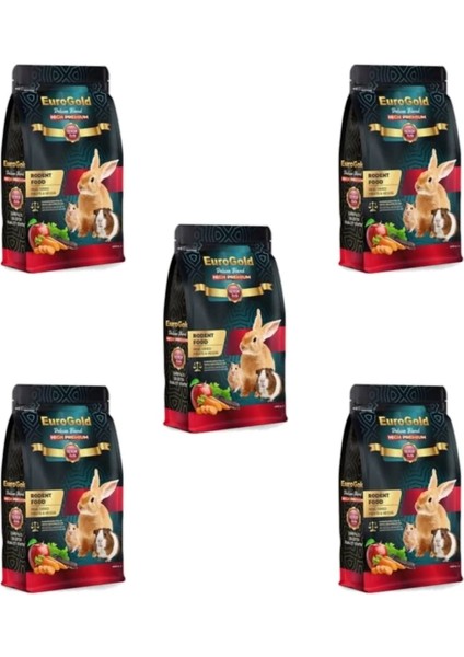 Deluxe Kemirgen Yemi 1000 gr 5 Paket