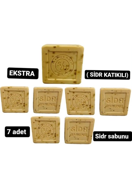 Es-Sidre Sidr Sidir Sabunu Bitksel Manevi Terapi Miski Li (Arabistan Kirazı) 7 Adet