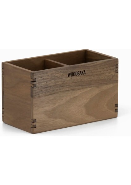 Reka Iki Bölümlü Ayarlanabilir Kalem Kutusu - Ceviz modelleri