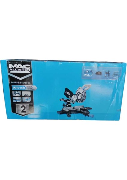 Kızaklı Gönye Kesme Makinesi 1500 W 210 mm