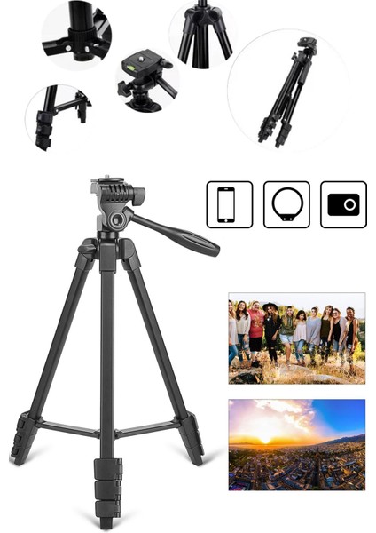 Profesyonel 102 cm Fotoğraf Yayın Tripotu Profesyonel Fotoğraf Makinesi Tutucu 3120 fiyatları