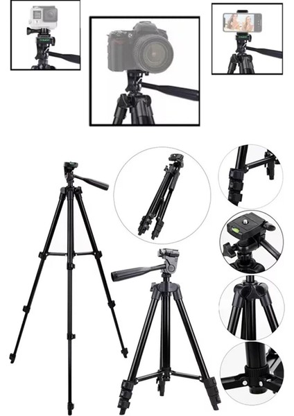 Profesyonel Video Fotoğraf Eba Tv Youtuber Yayıncı Tripodu 3120 fiyatları