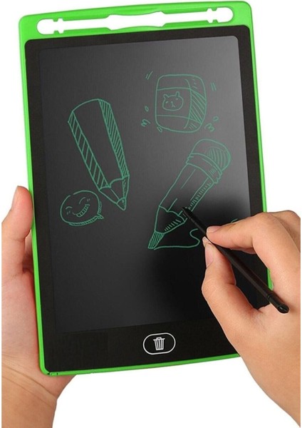 Writing Dijital Kalemli Çizim Yazı Tahtası Not Yazma Eğitim Tableti 8,5 Tablet Yeşil