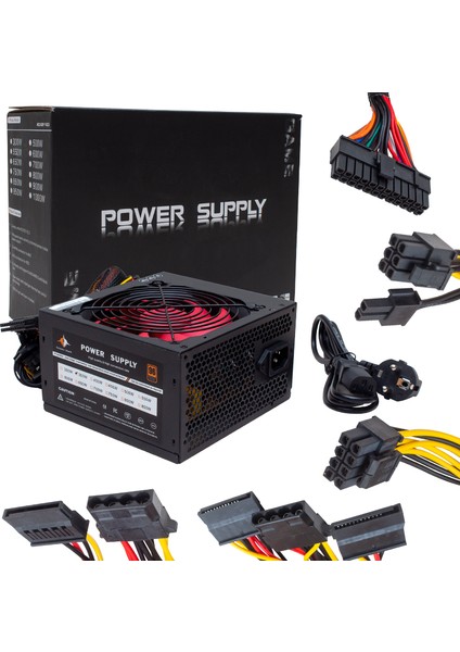 ATX-P4-350W 12V V2.3 20+4 Pın 350 Watt Peak Power Supply (4741)