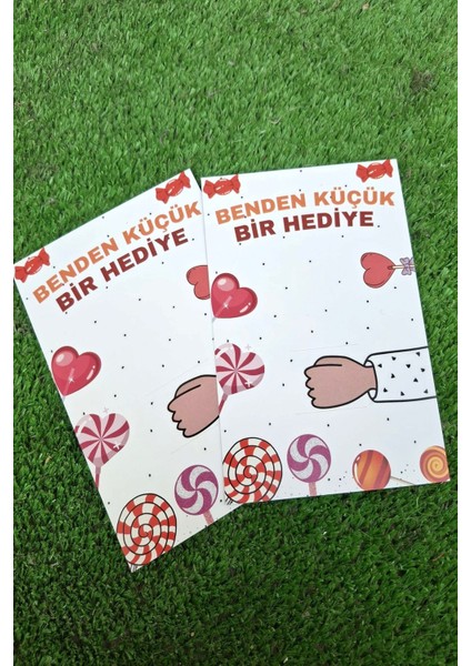 10 Adet Harçlık Kartı - Lolipop Kartı - Bayram Hediyesi - Ramazan Bayramı - Kurban Bayramı fiyatları