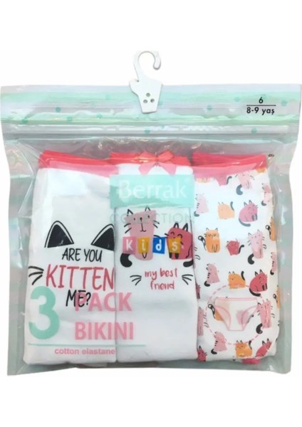 6865 Kız Çocuk 3'lü Bikini